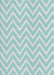 Machine Washable Transitional Blue Rug, wshpat3981