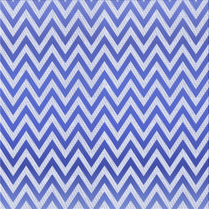 Round Patterned Blue Rug, pat3982blu