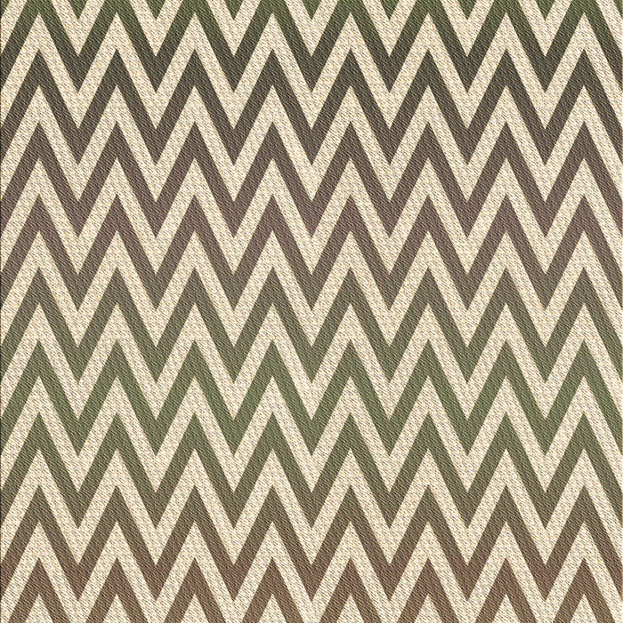 Patterned Khaki Gold Rug, pat3982brn