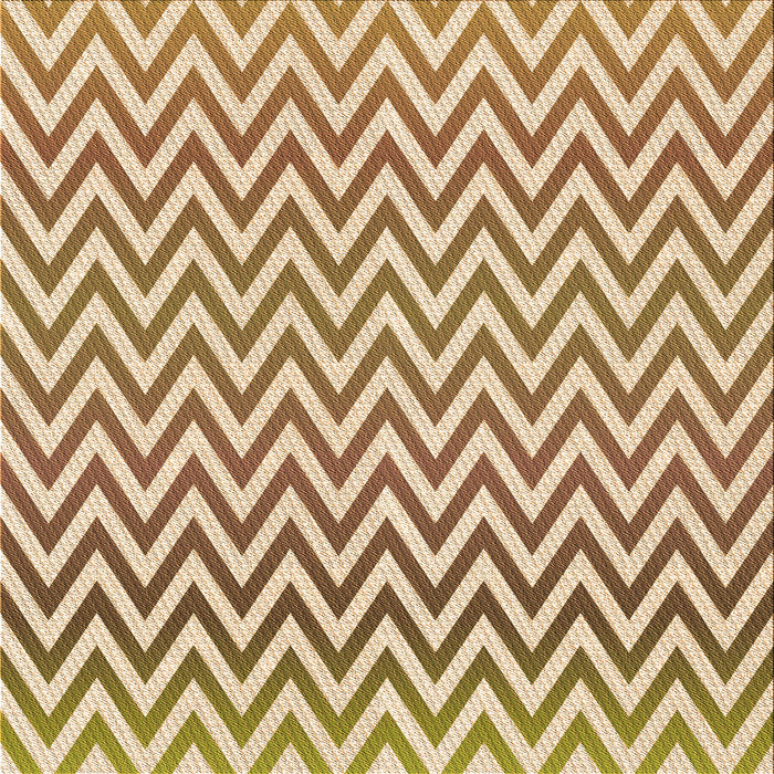 Round Patterned Dark Bisque Brown Rug, pat3982org