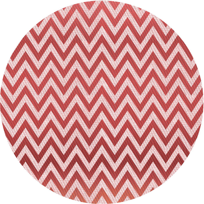 Square Patterned Deep Rose Pink Rug, pat3982rd