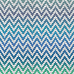 Square Patterned Steel Blue Novelty Rug, pat3982
