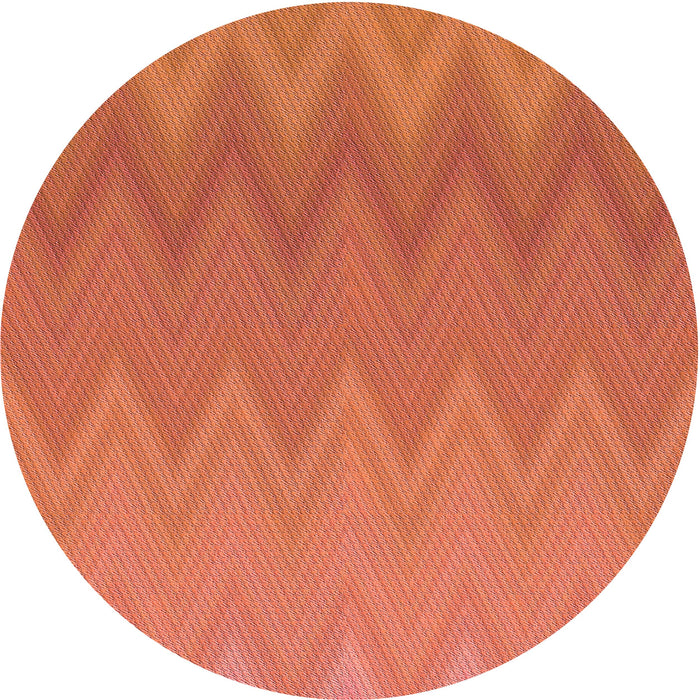 Square Patterned Bright Orange Rug, pat3983rd
