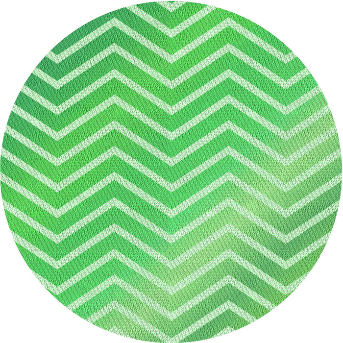 Square Machine Washable Transitional Green Rug in a Living Room, wshpat3985grn