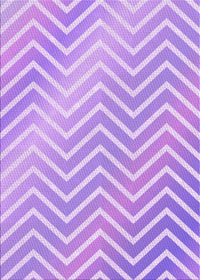 Machine Washable Transitional Purple Rug, wshpat3985pur