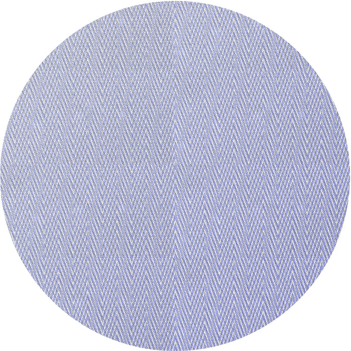 Sideview of Patterned Lavender Blue Novelty Rug, pat3986