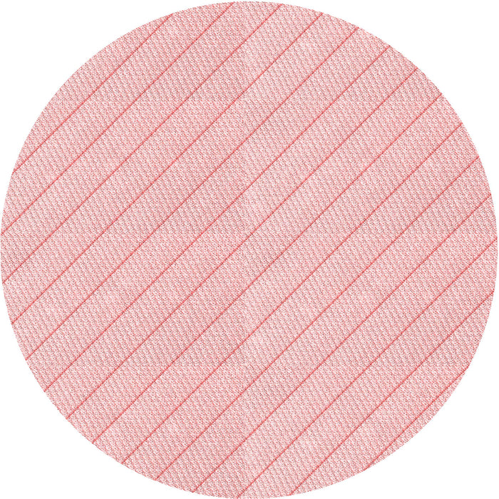 Square Patterned Pastel Red Pink Rug, pat399rd