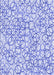 Patterned Lavender Blue Rug, pat400blu
