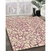 Machine Washable Transitional Vanilla Gold Rug in a Family Room, wshpat400brn