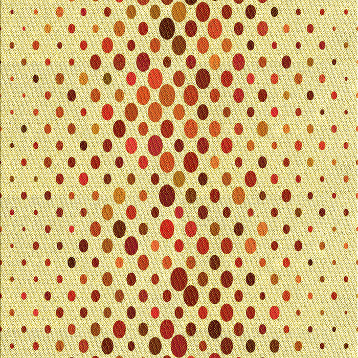 Machine Washable Transitional Orange Rug, wshpat401yw