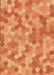 Patterned Orange Rug, pat402org