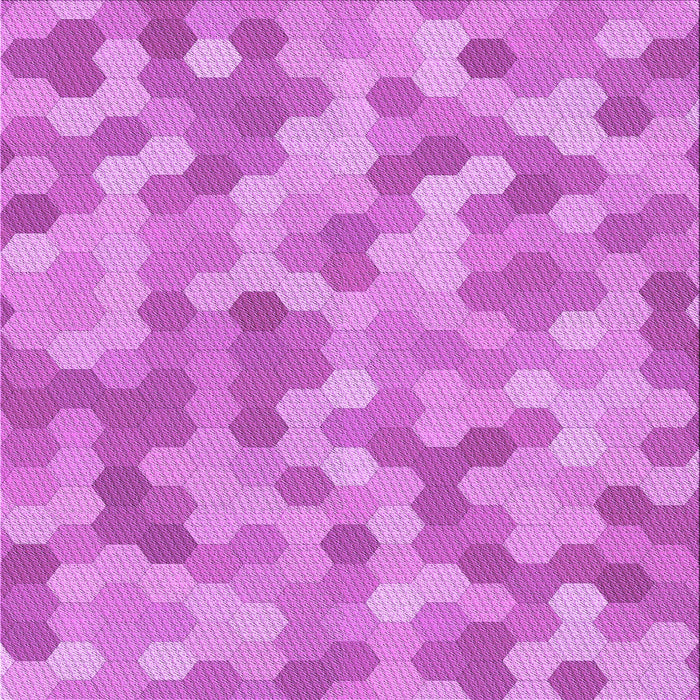 Round Patterned Violet Purple Rug, pat402pur