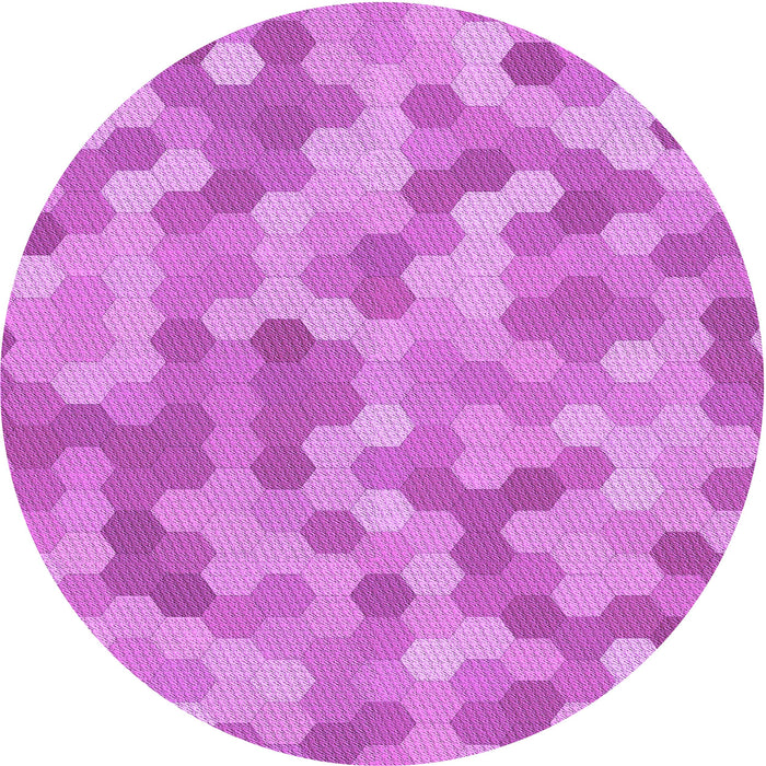 Square Patterned Violet Purple Rug, pat402pur