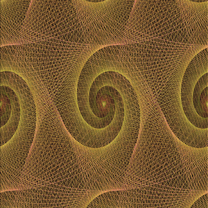 Patterned Bakers Brown Rug, pat403org