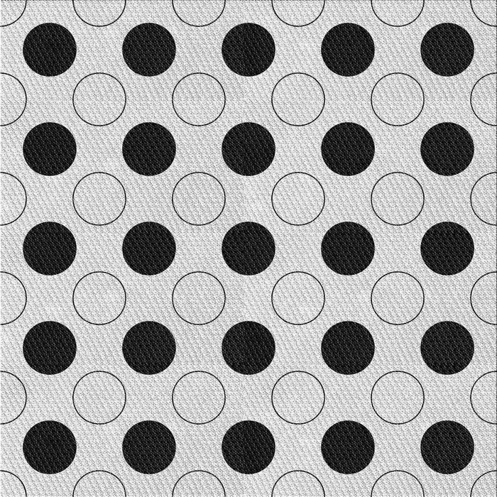 Round Machine Washable Transitional Platinum Gray Rug, wshpat404gry