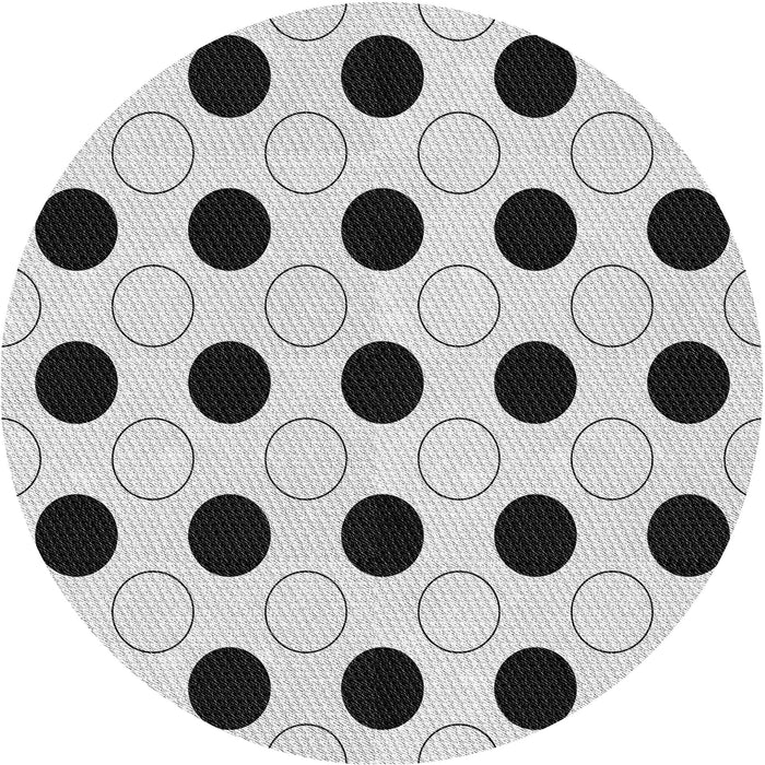 Square Patterned Platinum Gray Rug, pat404gry