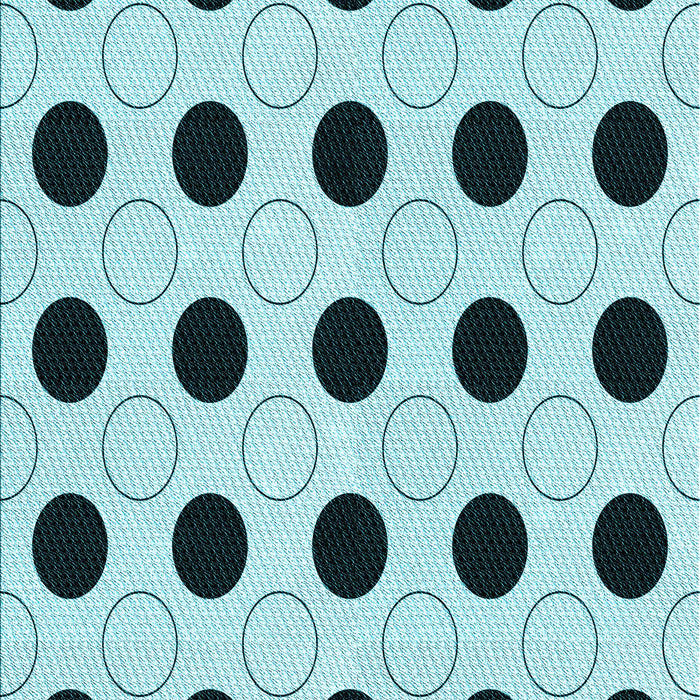 Patterned Aquamarine Stone Green Rug, pat404lblu