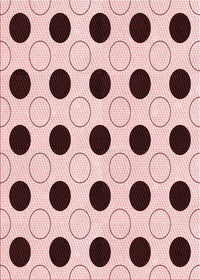 Machine Washable Transitional Light Rose Pink Rug, wshpat404rd