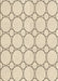 Patterned Moccasin Beige Rug, pat405brn