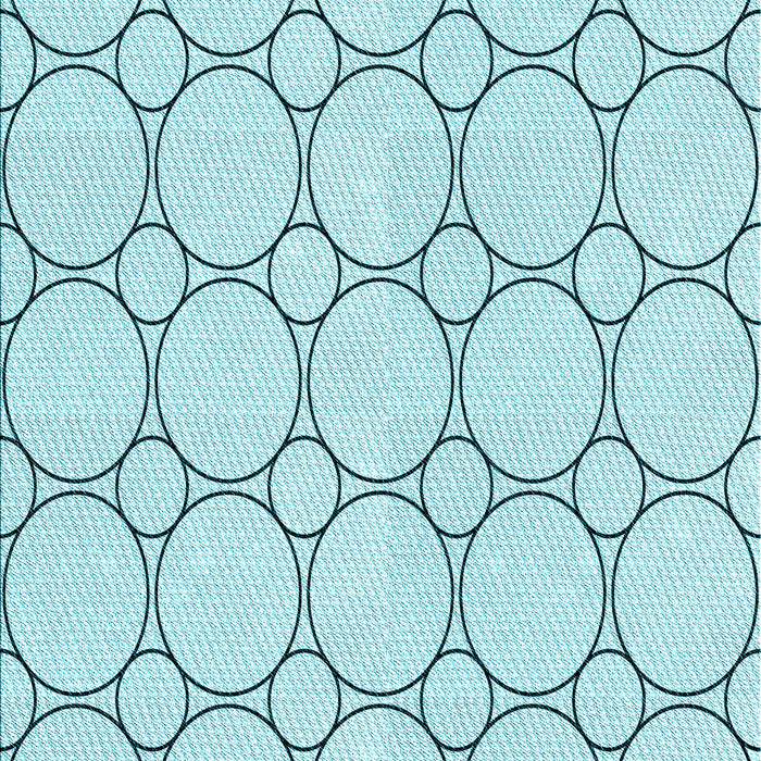 Machine Washable Transitional Electric Blue Rug, wshpat405lblu