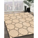 Patterned Peru Brown Rug in Family Room, pat405org