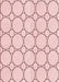 Patterned Pink Rug, pat405rd