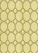 Machine Washable Transitional Sun Yellow Rug, wshpat405yw