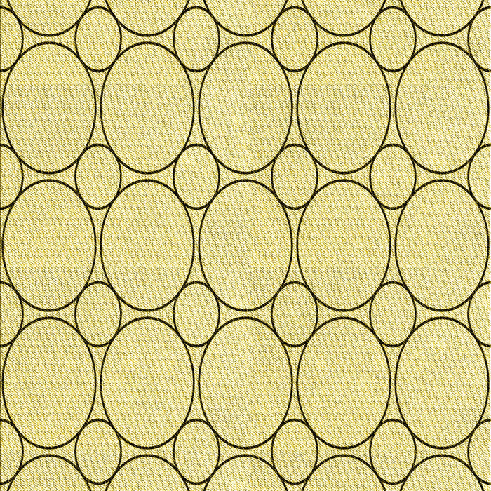 Patterned Sun Yellow Rug, pat405yw