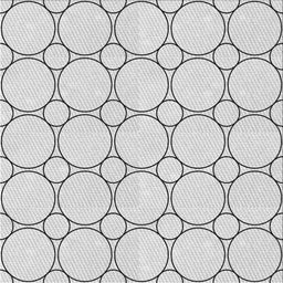 Sideview of Machine Washable Transitional White Smoke Rug, wshpat405