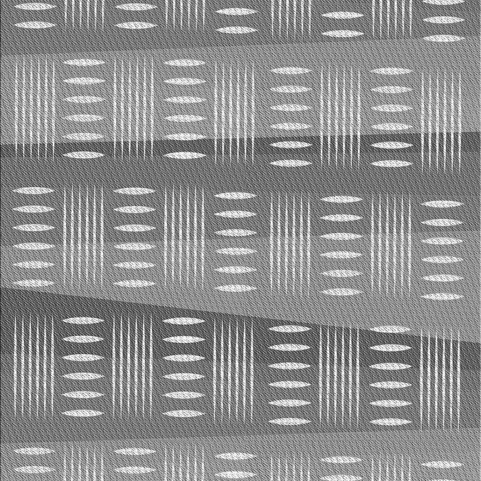 Machine Washable Transitional Ash Gray Rug, wshpat406gry