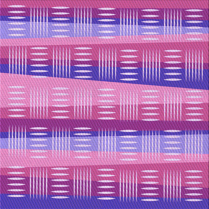 Round Patterned Violet Purple Rug, pat406pur