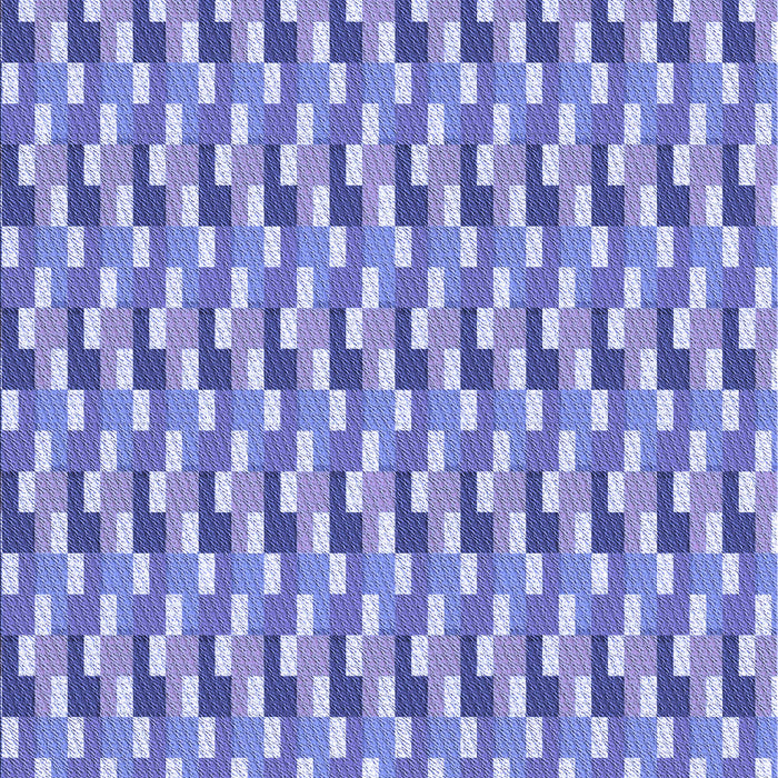 Patterned Jeans Blue Rug, pat407blu