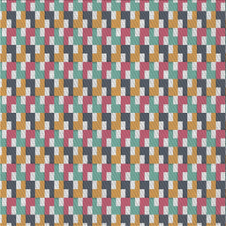 Square Patterned Rosy Purple Novelty Rug, pat407