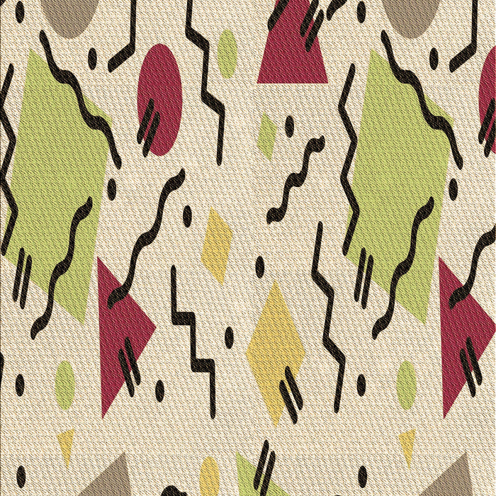 Patterned Khaki Gold Rug, pat408brn