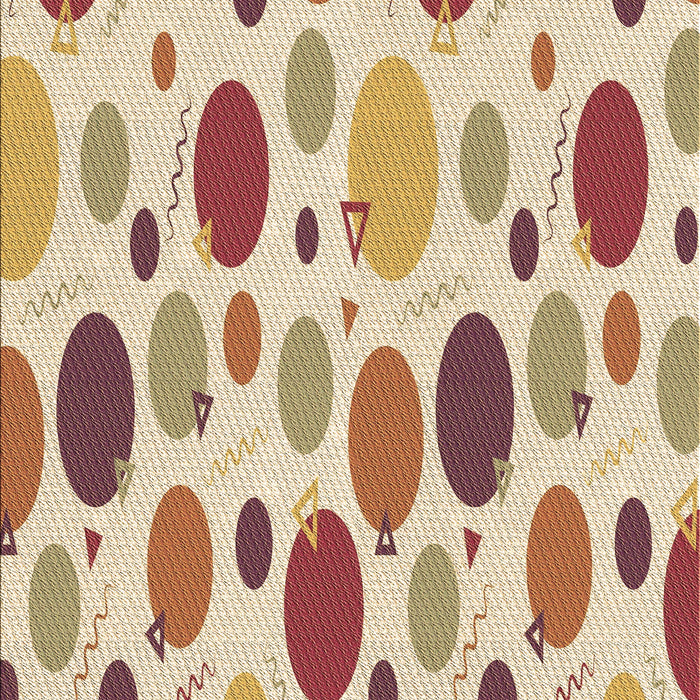 Patterned Khaki Gold Rug, pat409brn