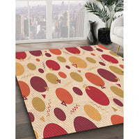 Patterned Red Rug, pat409org