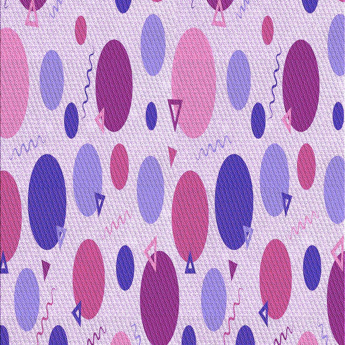 Patterned Blossom Pink Rug, pat409pur