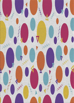 Patterned Gray Novelty Rug, pat409