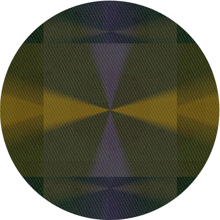 Square Machine Washable Transitional Army Green Rug in a Living Room, wshpat41grn