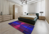 Patterned Amethyst Purple Rug, pat41pur