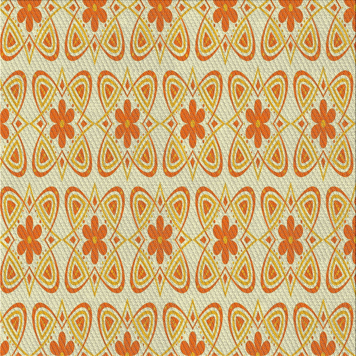 Sideview of Machine Washable Transitional Khaki Gold Rug, wshpat410