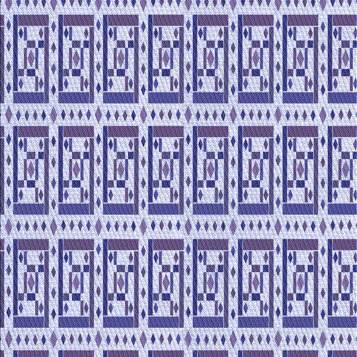 Machine Washable Transitional Slate Blue Rug, wshpat411blu