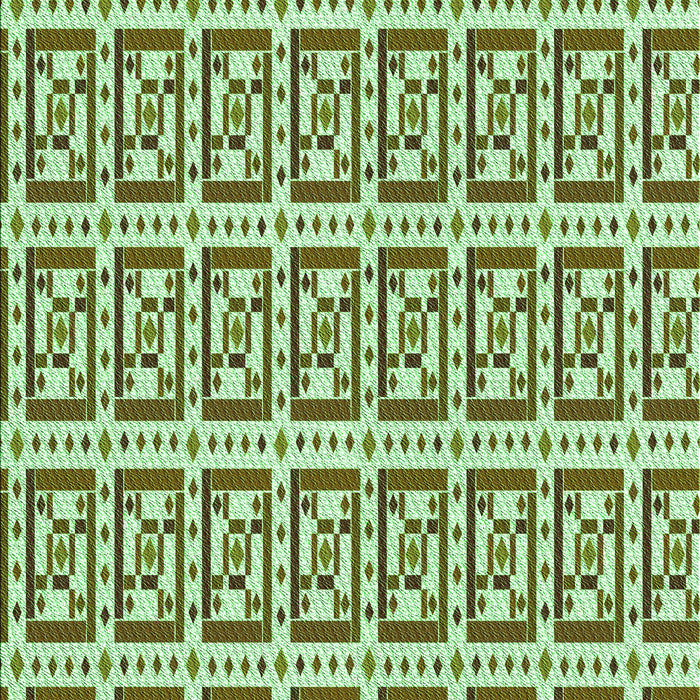 Patterned Pale Green Rug, pat411grn