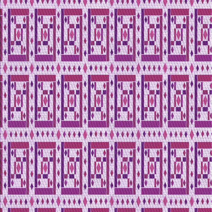 Patterned Blossom Pink Rug, pat411pur