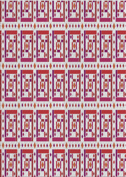 Machine Washable Transitional Gainsboro Gray Rug, wshpat411