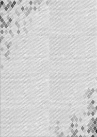 Machine Washable Transitional Cloud Gray Rug, wshpat412gry