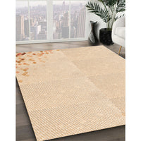 Patterned Moccasin Beige Rug, pat412org