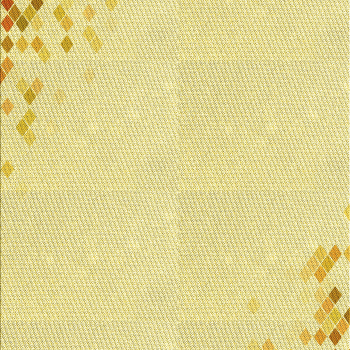 Patterned Sun Yellow Rug, pat412yw
