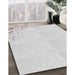 Machine Washable Transitional Dark Gray Rug in a Family Room, wshpat412