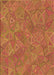 Machine Washable Transitional Orange Rug, wshpat413org